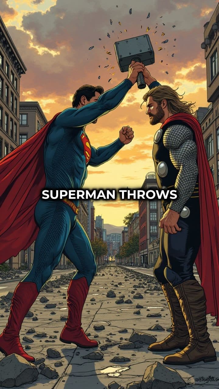 Heroes Clash in a Shattered City