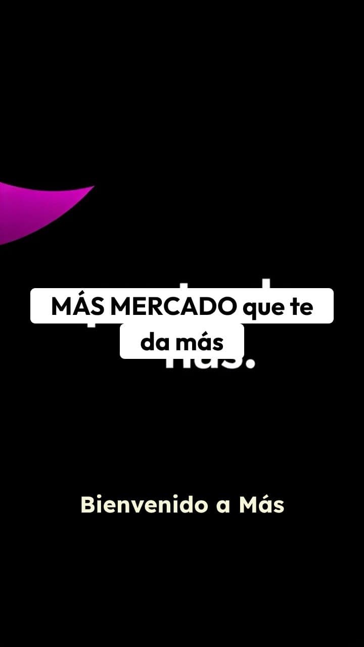 Más Mercado: Vende Más, Gana Más