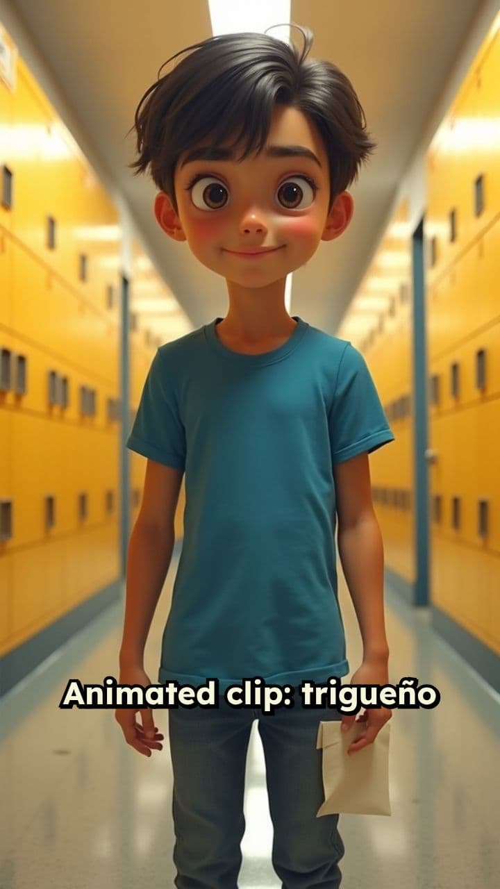 School Corridor Laughter