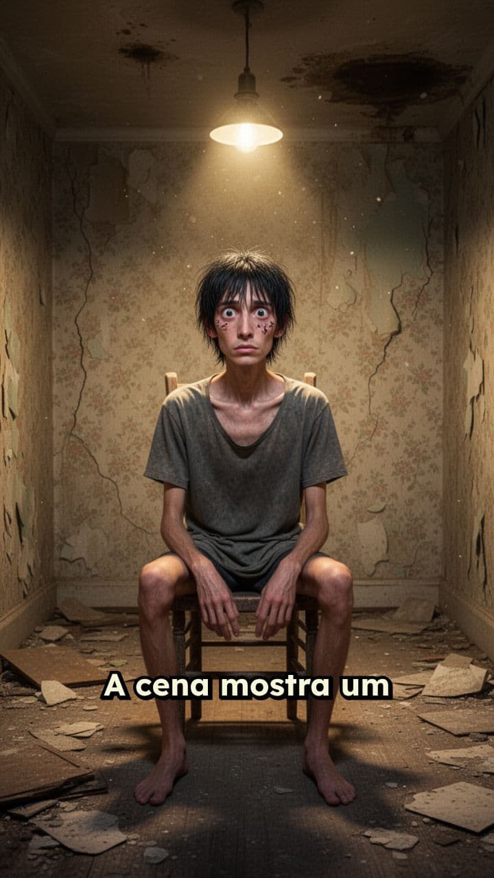 Jato Branco em Quarto Degradado