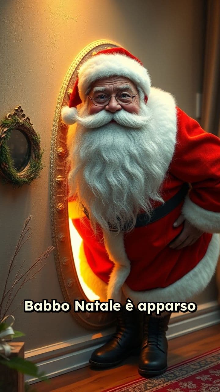 L'apparizione di Babbo Natale