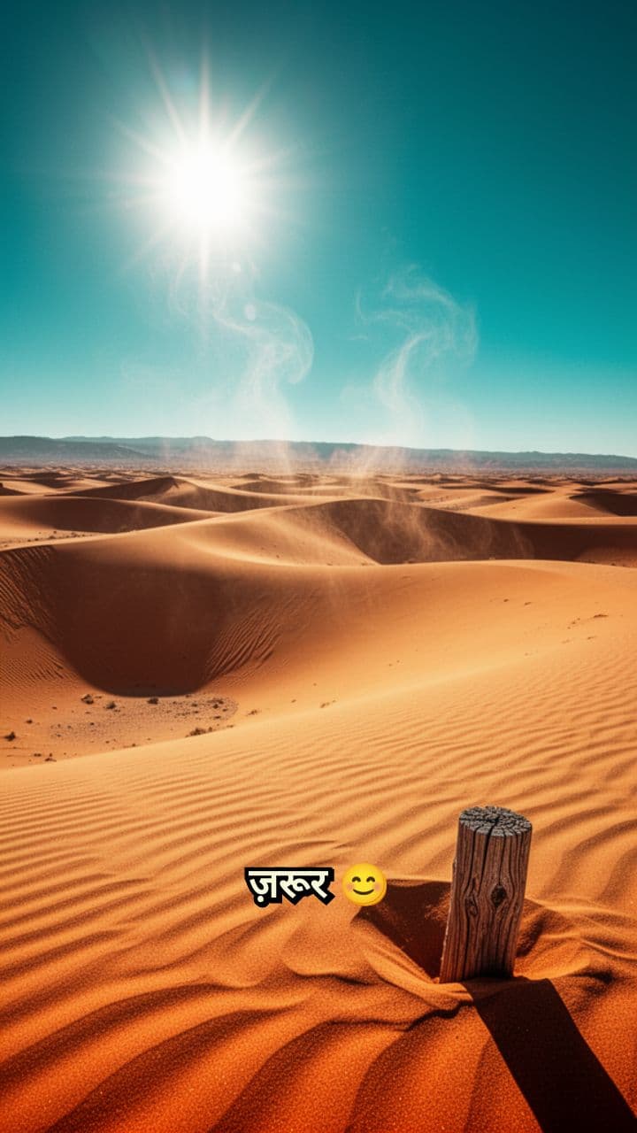 रेगिस्तान में बर्फ का घर