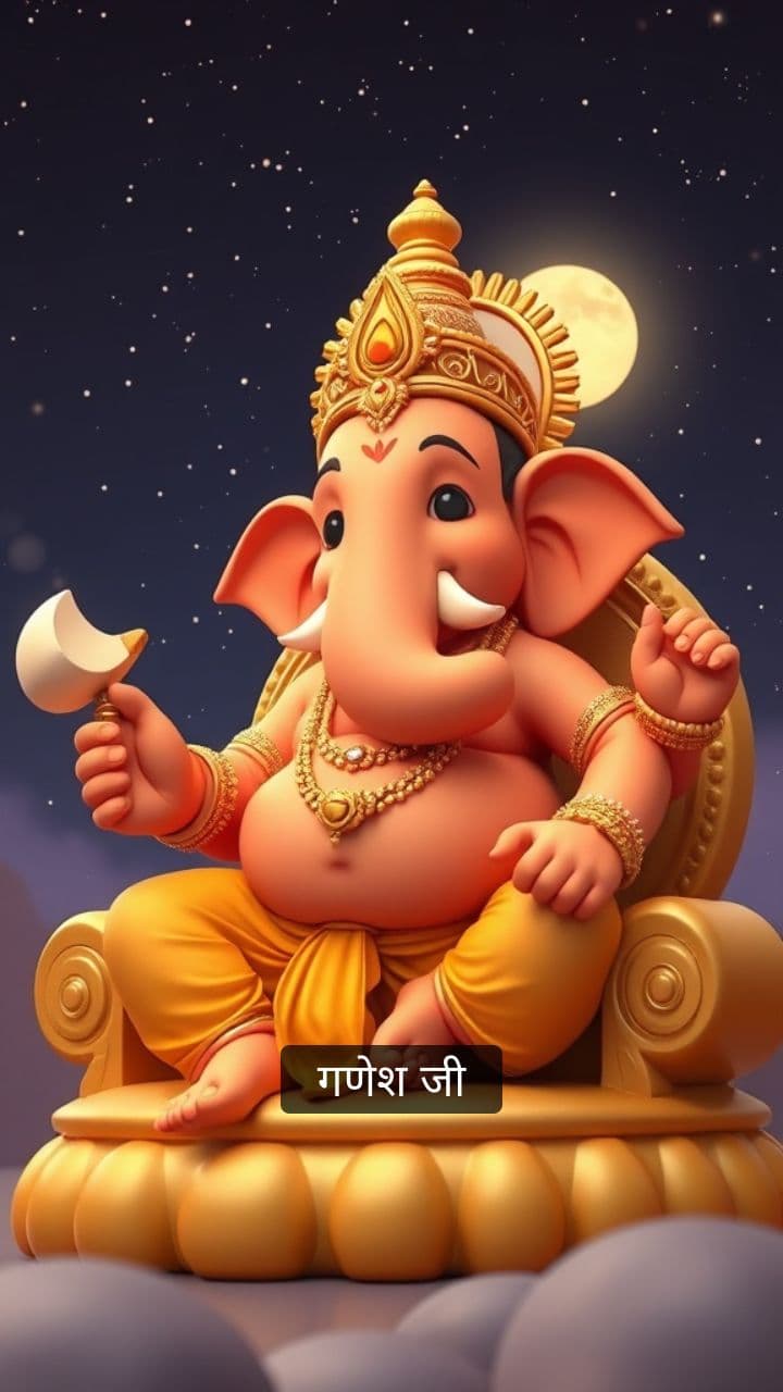 गणेश जी का चाँद को श्राप