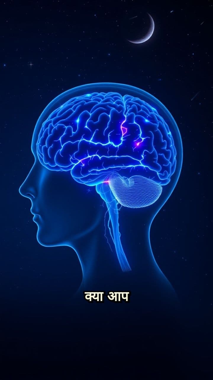 रात में दिमाग की सक्रियता