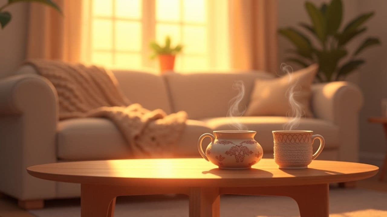 A Cozy Moment of Support