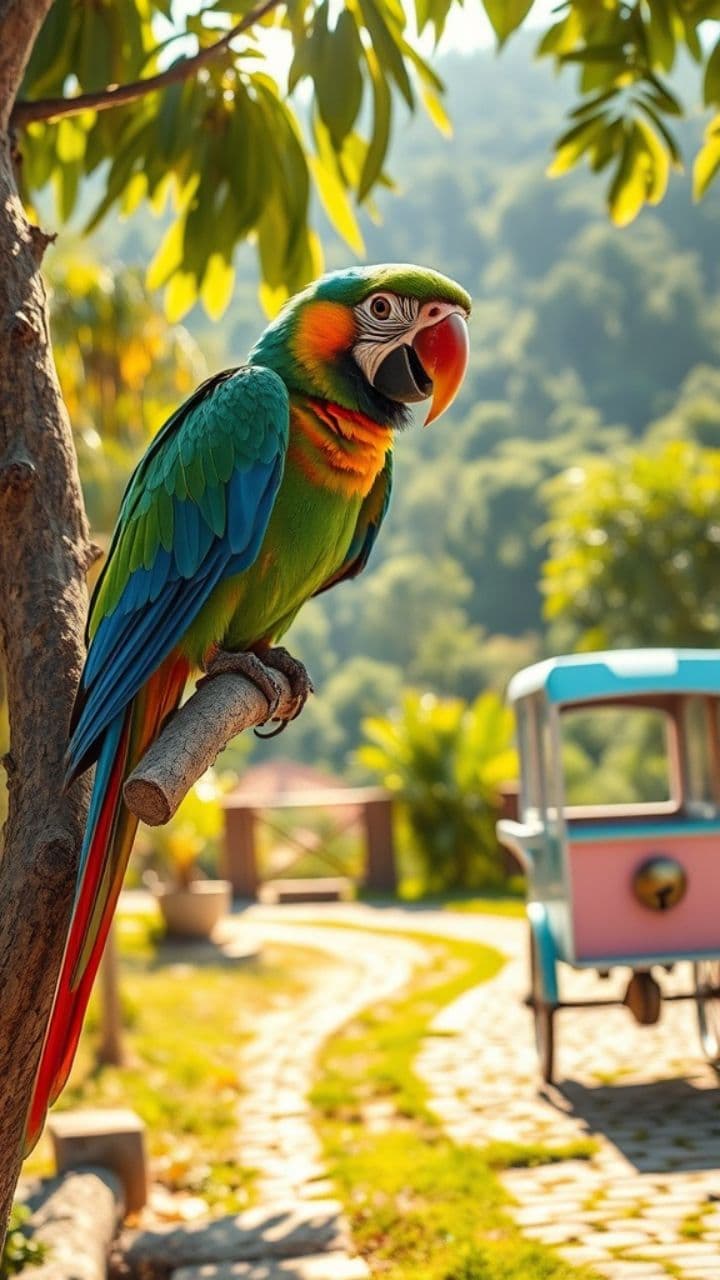 Mithu the Ice-Cream Parrot