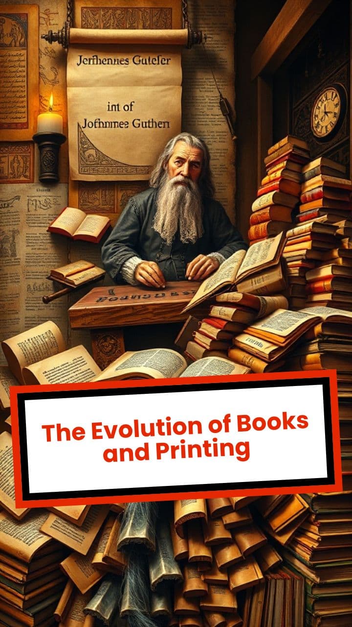 The Evolution of Books and Printing