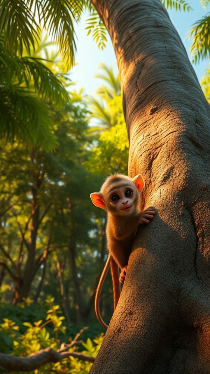 बंदर की मस्ती भरी कहानी