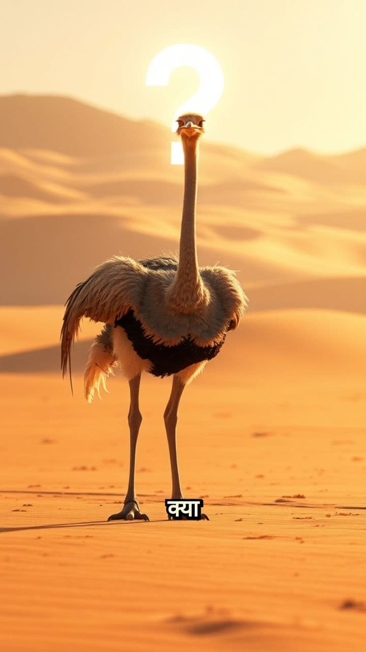 शुतुरमुर्ग के अनोखे तथ्य