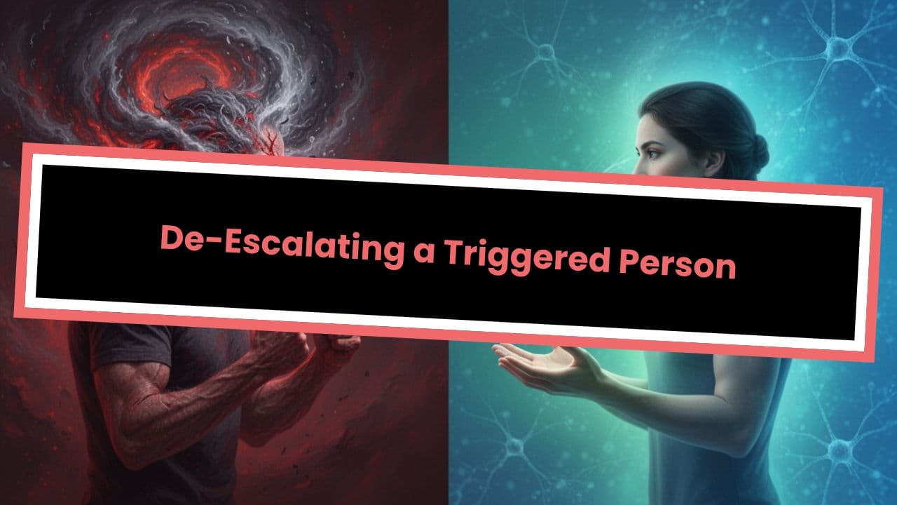 De-Escalating a Triggered Person