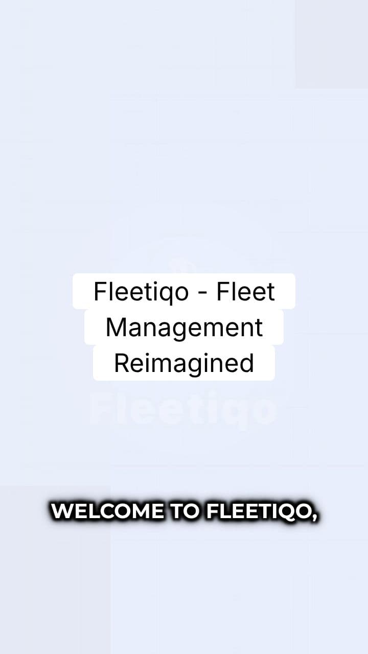 Fleetiqo App Overview