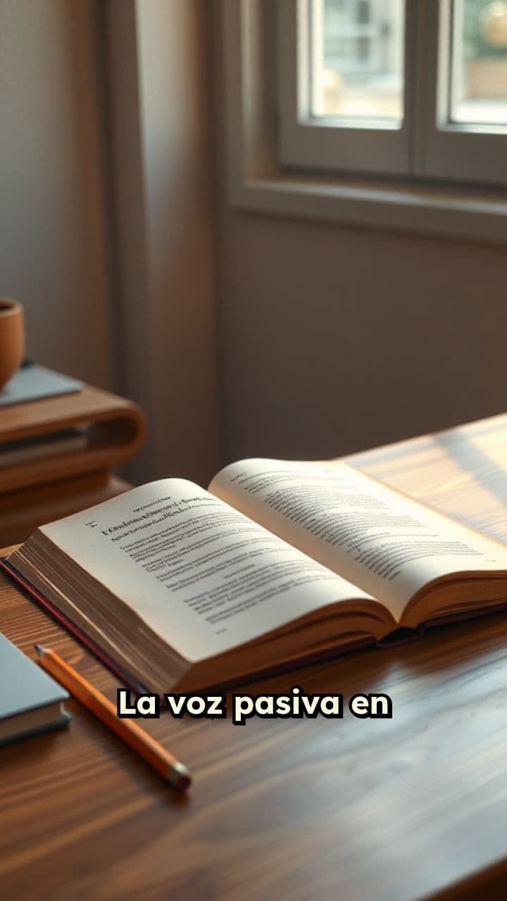La voz pasiva en español simplificada
