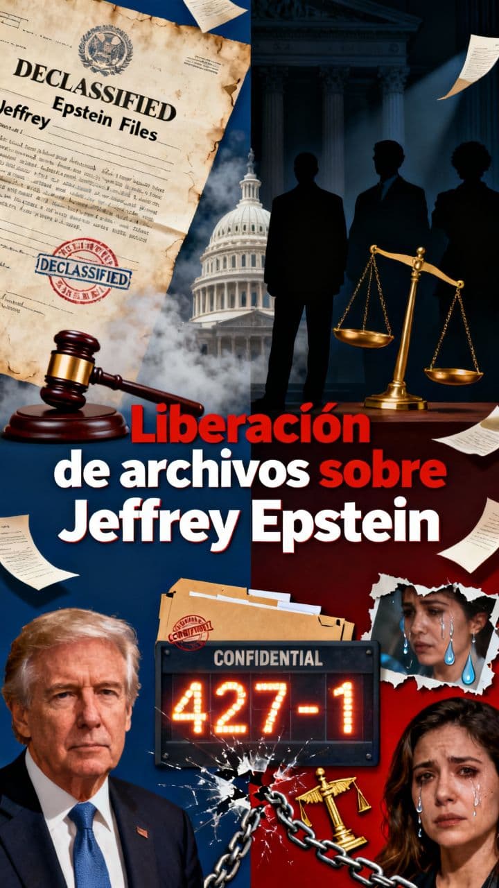 Liberación de archivos sobre Jeffrey Epstein