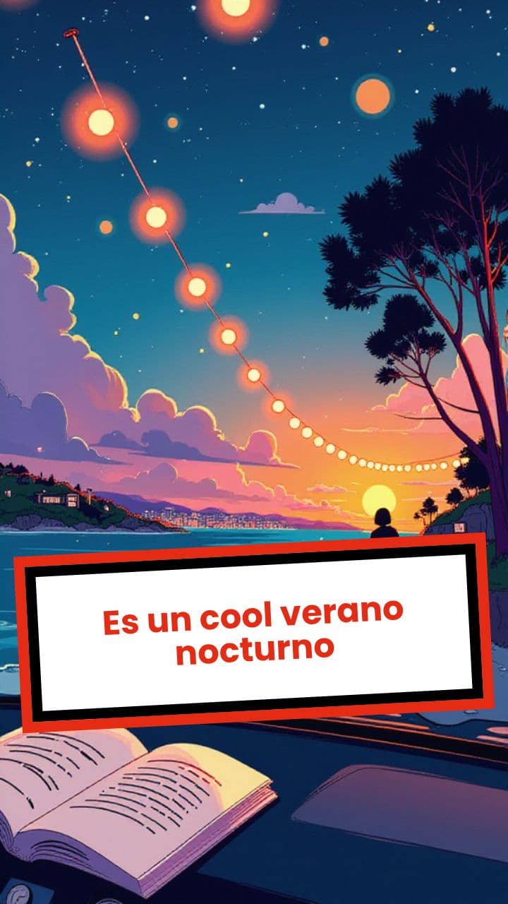 Es un cool verano nocturno