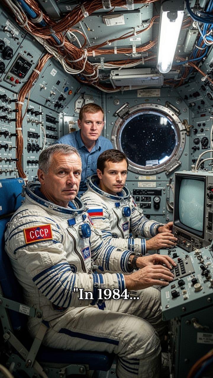 Seven Smiling Angels Over Salyut 7