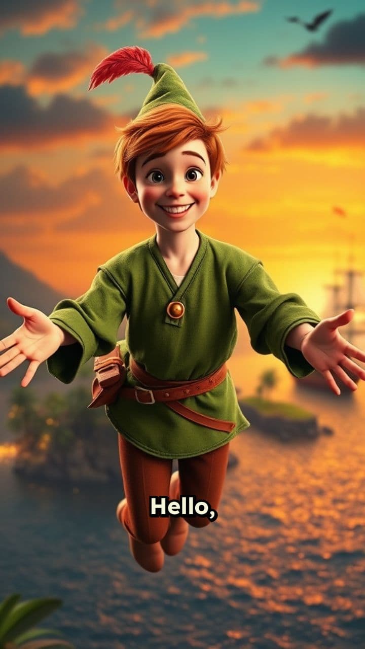 Peter Pan's Birthday Wish for Lou