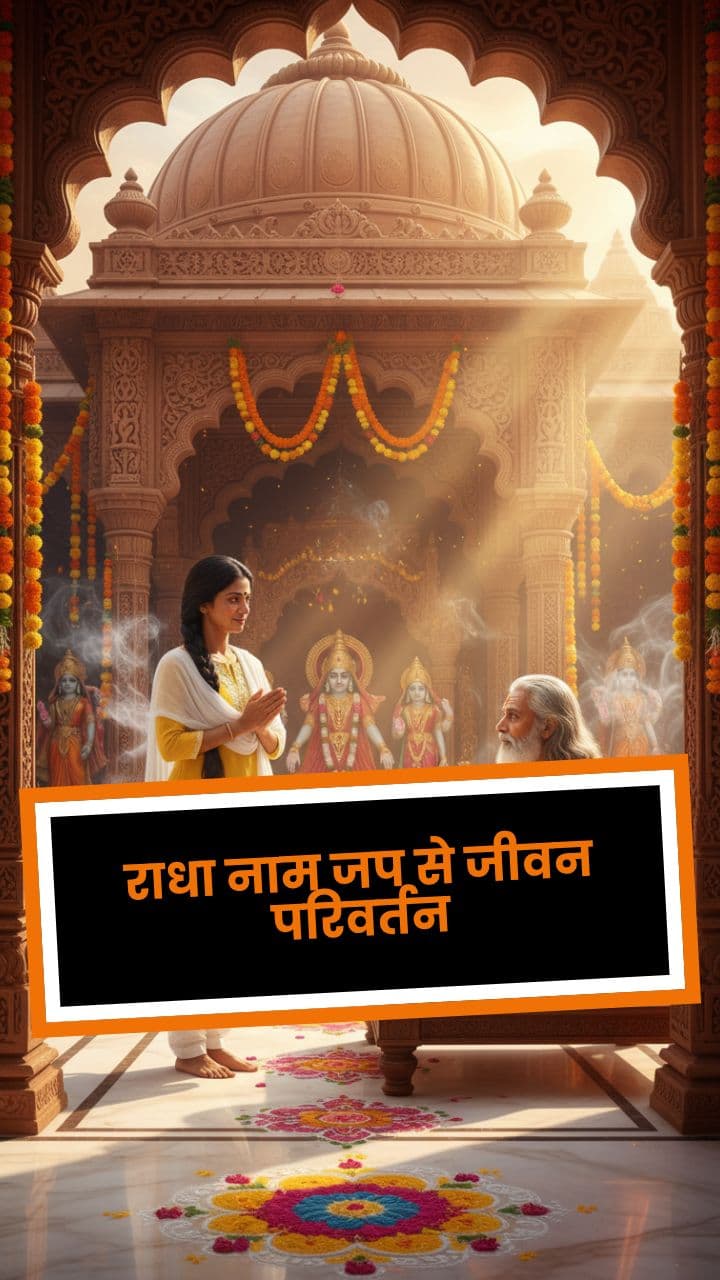 राधा नाम जप से जीवन परिवर्तन