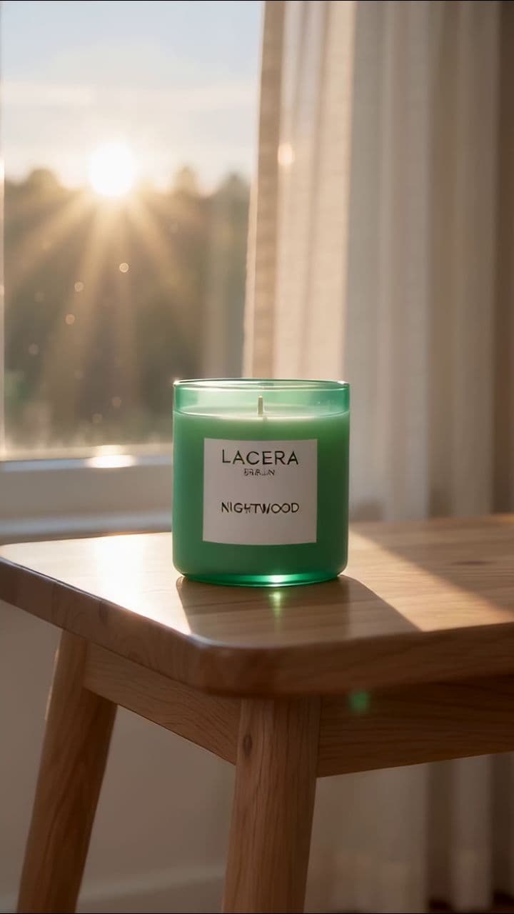 Nightwood by Lacera Berlin - Scented Candle Ad