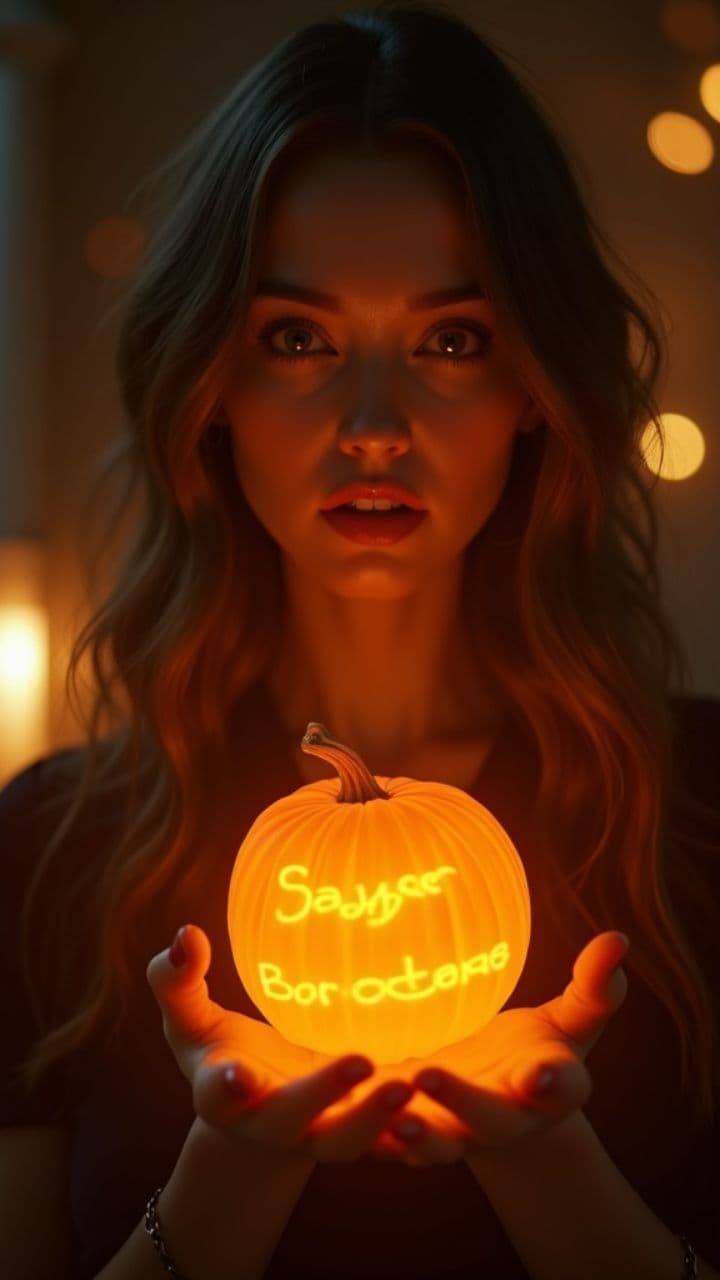 Glowing Pumpkin Model