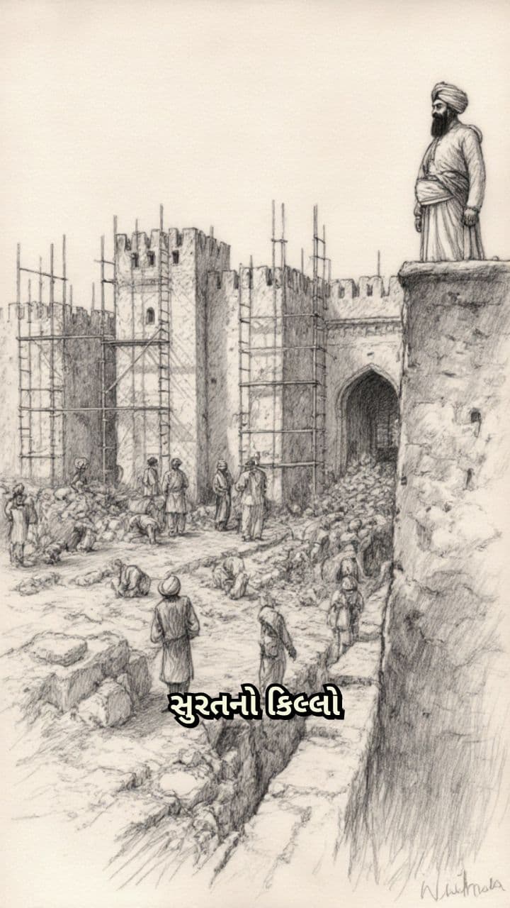 સુરતનો કિલ્લો: ઇતિહાસનું પ્રતિક