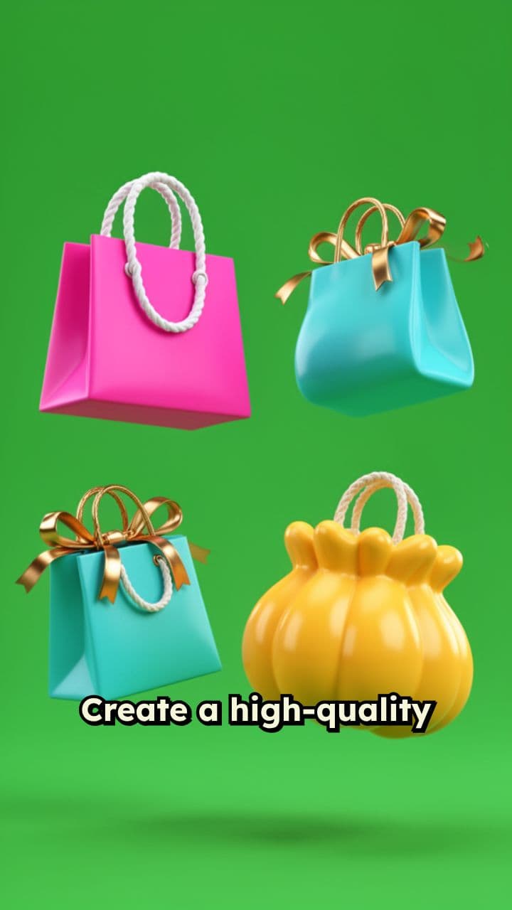 Cartoon Travel Shopping Fast Food Scene