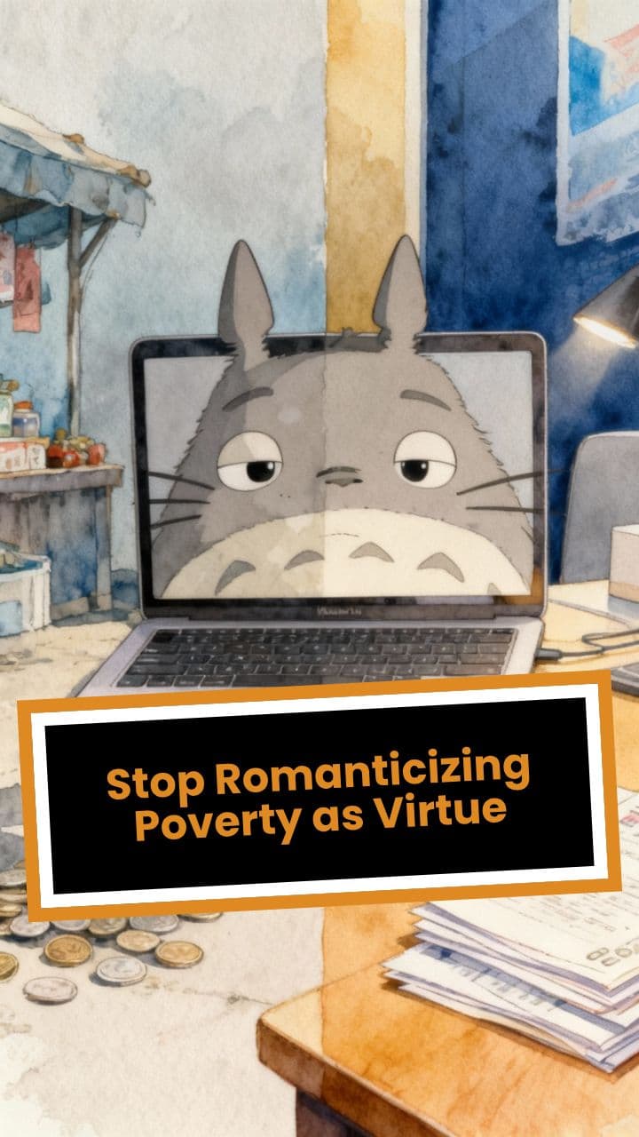 Stop Romanticizing Poverty as Virtue