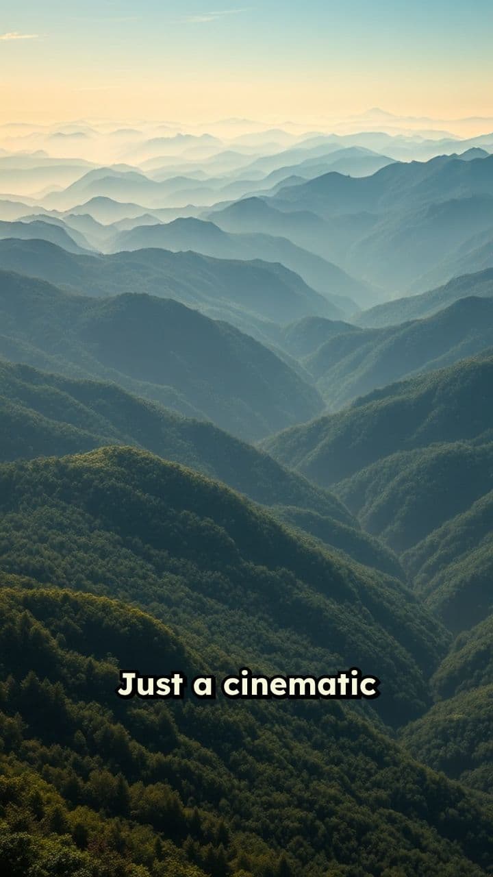 Cinematic Appalachian Nature Views