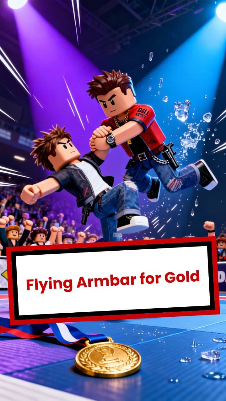 Flying Armbar for Gold