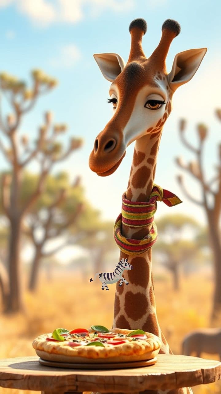 La Jirafa-Pizza