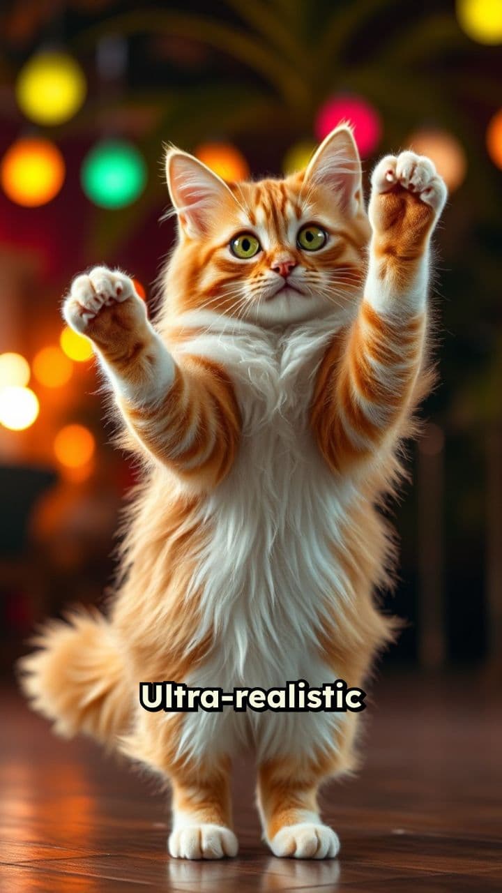 Benny the Dancing Samba Cat