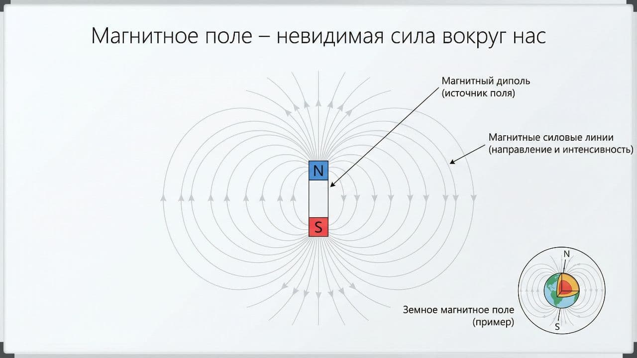 Магнитное поле: невидимая сила вокруг нас