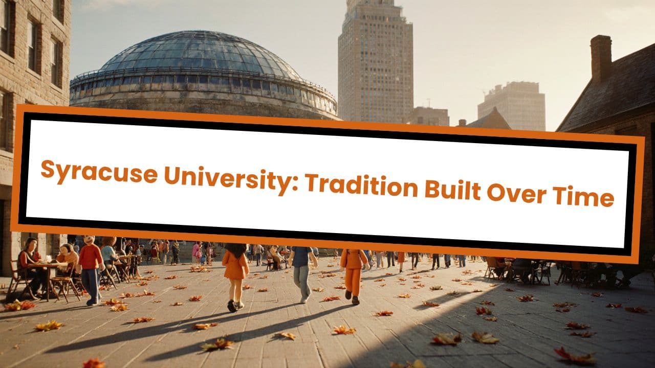 Syracuse University: Tradition Built Over Time