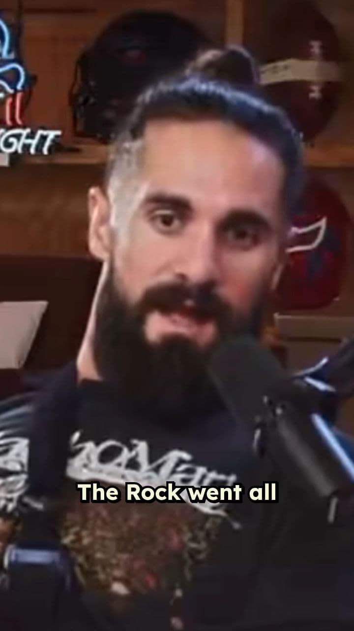 The Rock Spoils Injured Seth Rollins