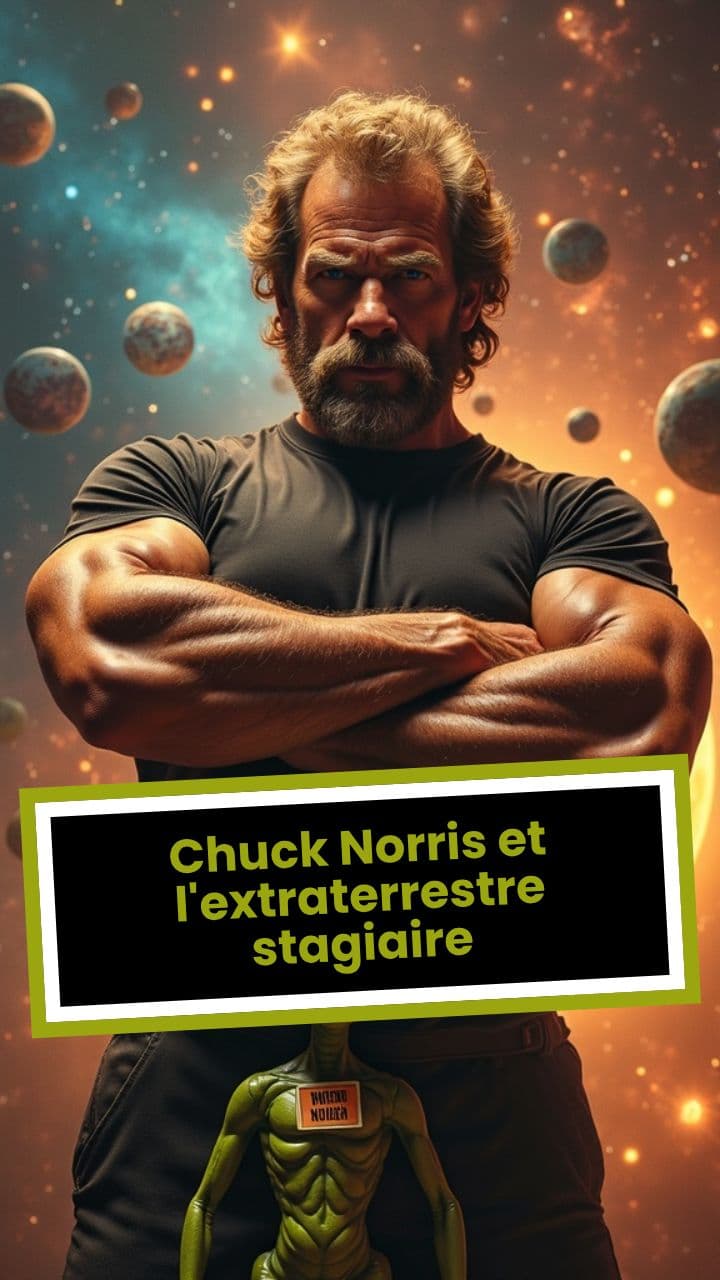 Chuck Norris et l'extraterrestre stagiaire