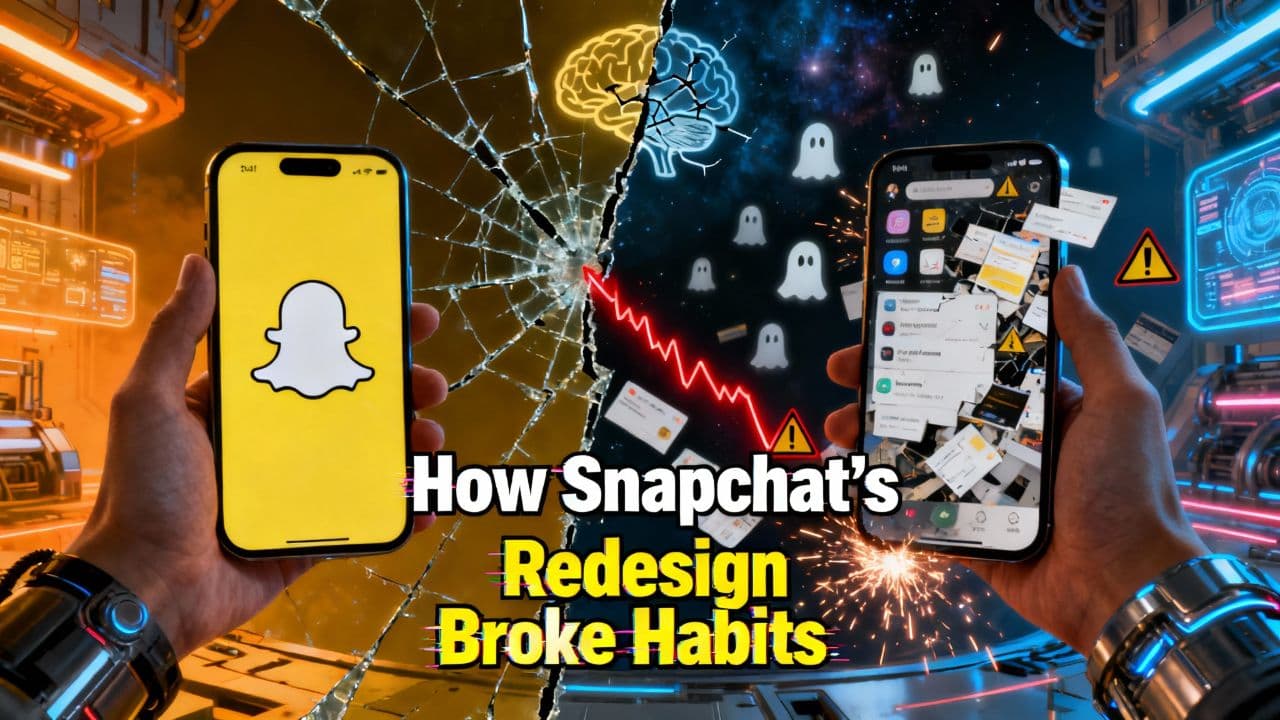 How Snapchat’s Redesign Broke Habits