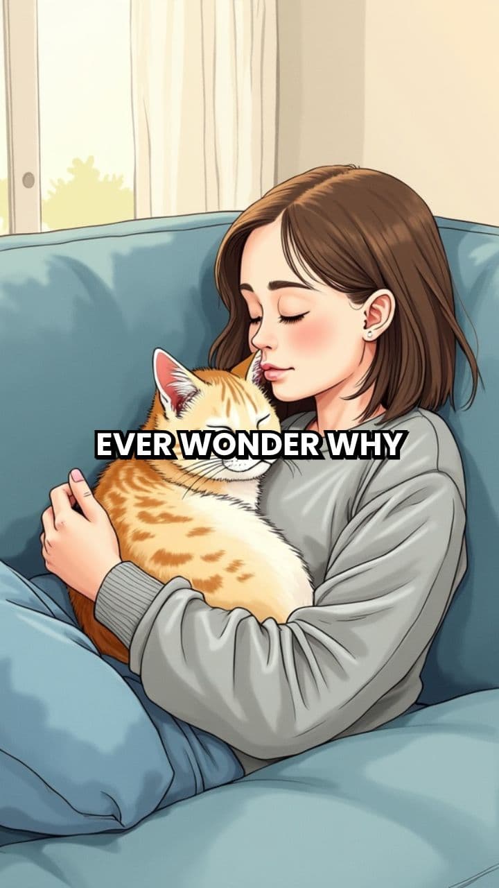 Why Cats Sleep on You