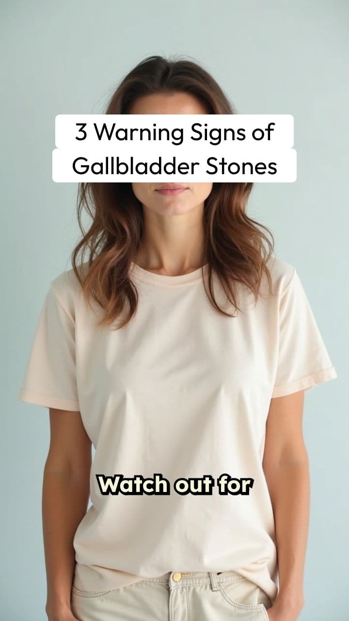 3 Warning Signs of Gallbladder Stones