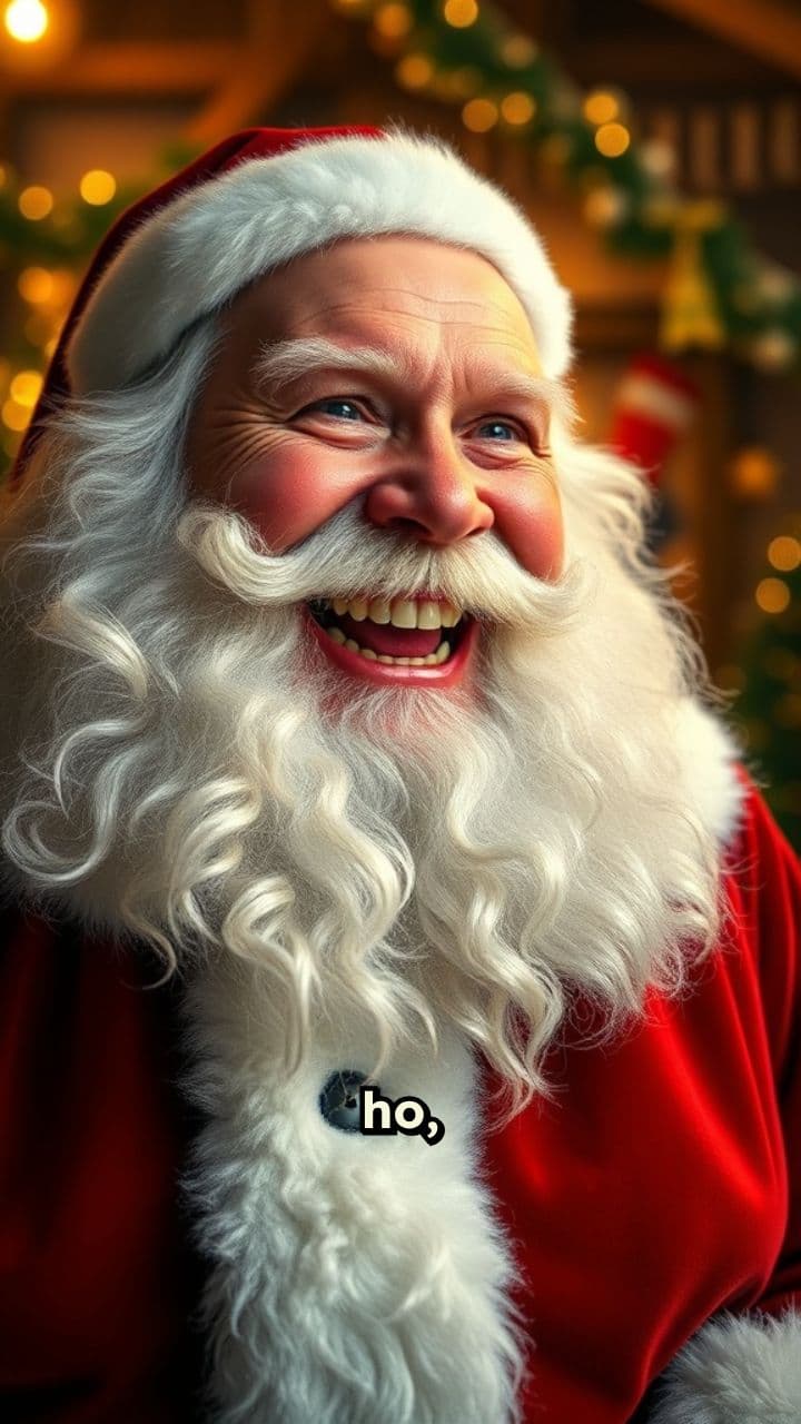 Il messaggio di Babbo Natale per Greta