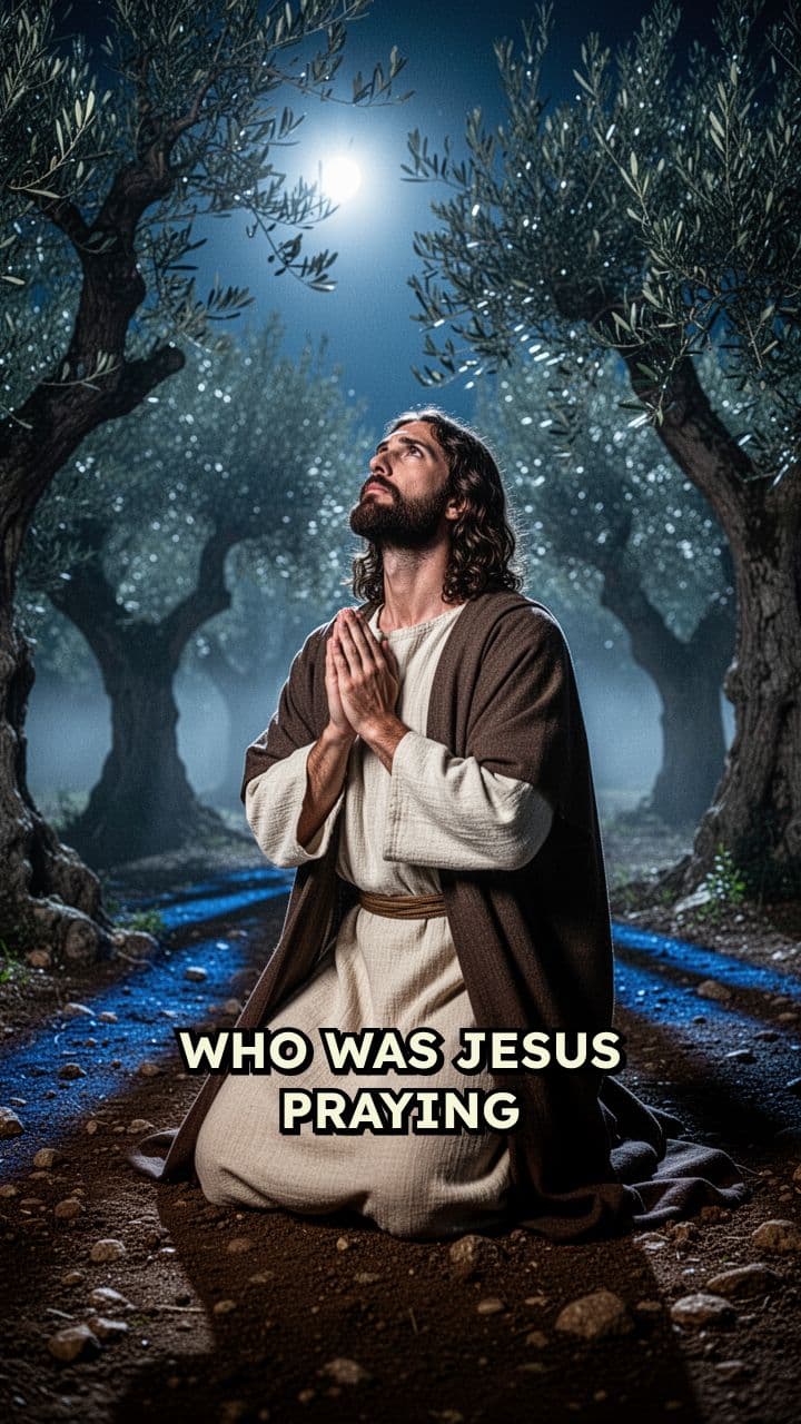 Jesus Praying to the Father