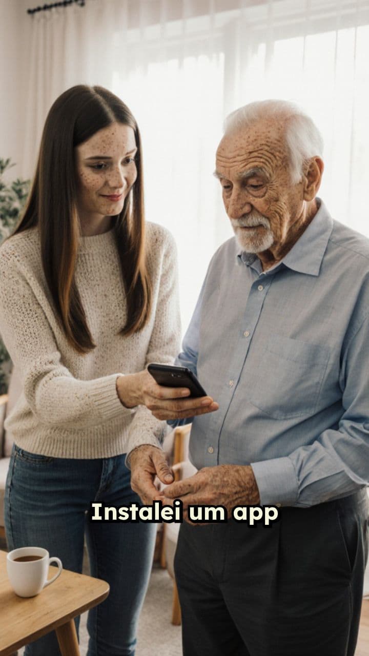 App que facilita a comunicação para idosos