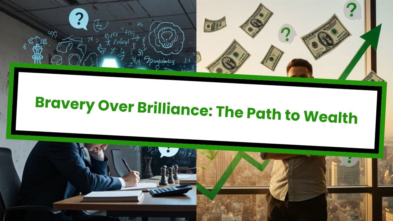 Bravery Over Brilliance: The Path to Wealth