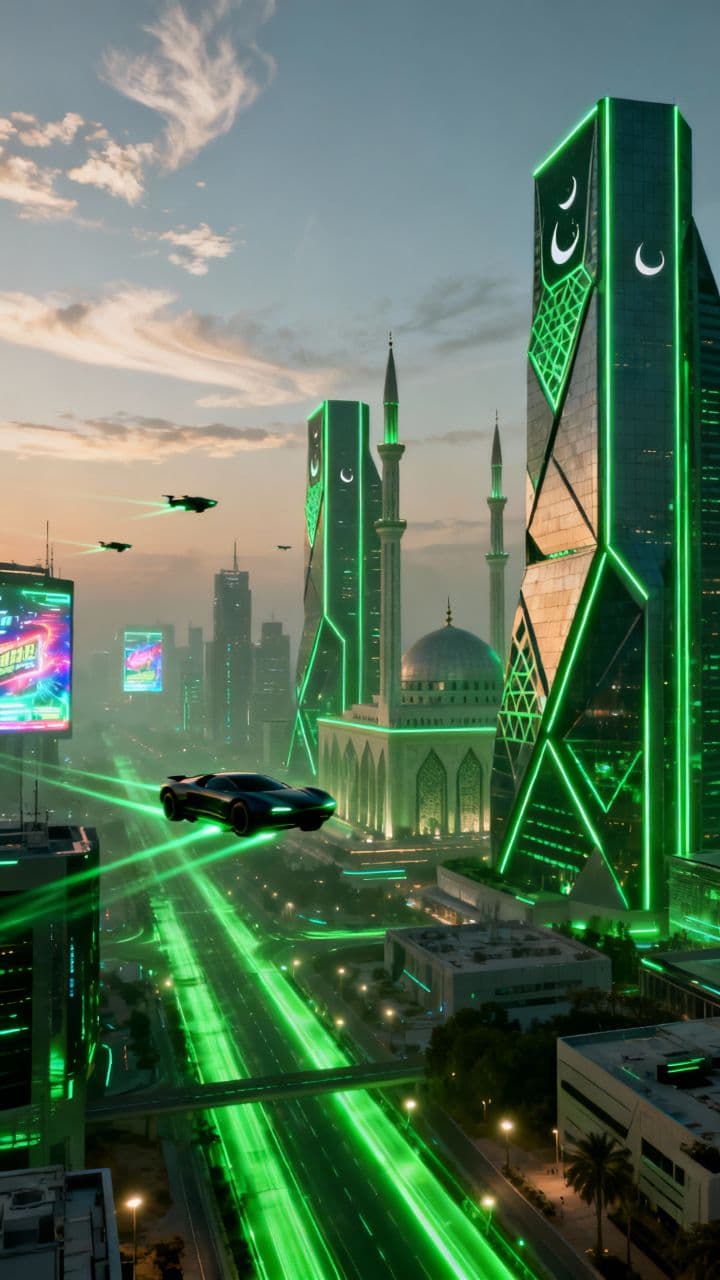Futuristic Islamabad 2050