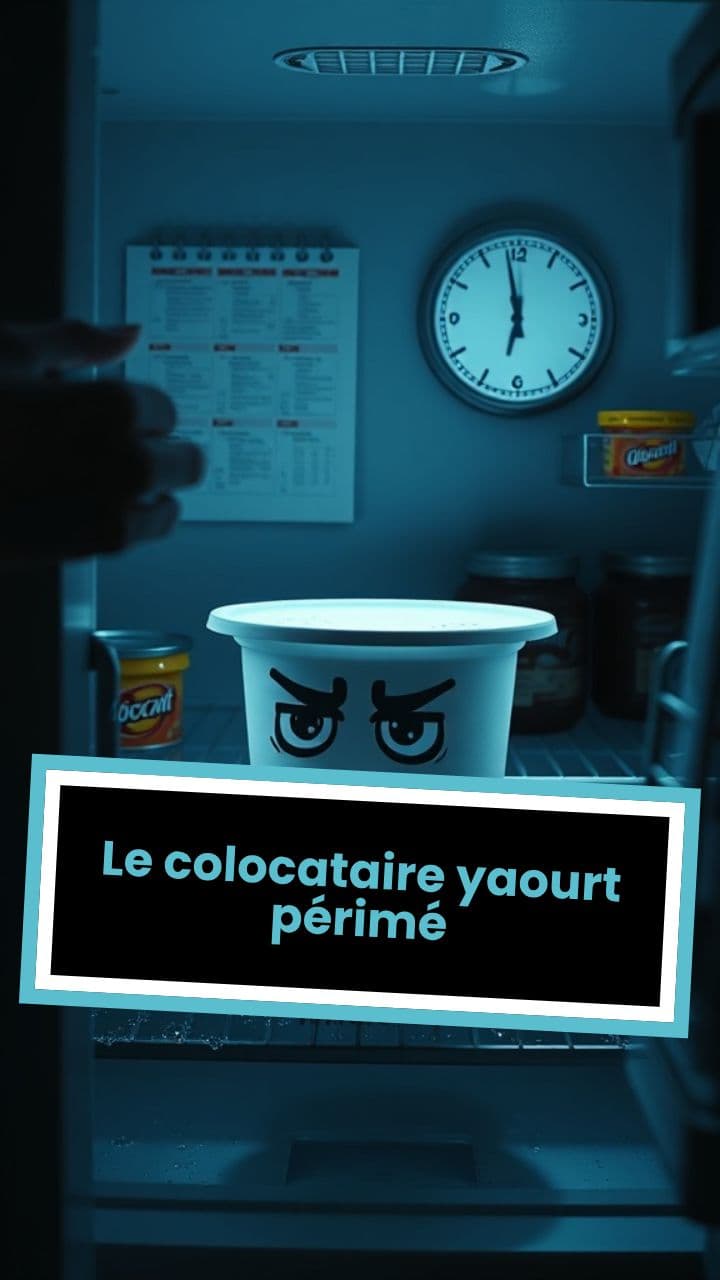 Le colocataire yaourt périmé