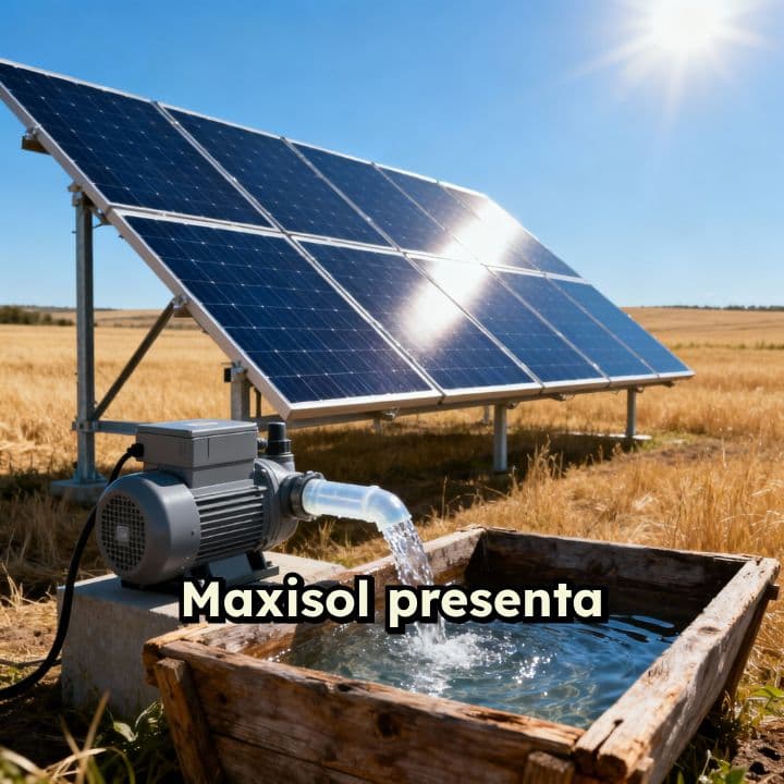Bombeo Solar Ecológico y Eficiente