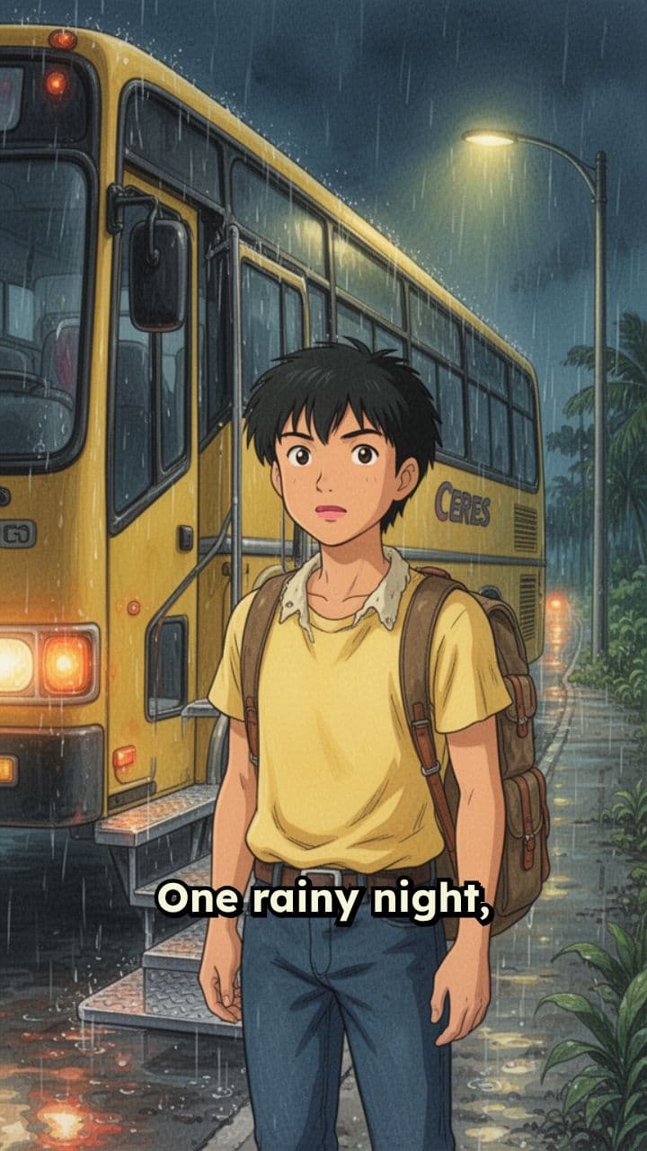 The White Lady on the Ceres Bus