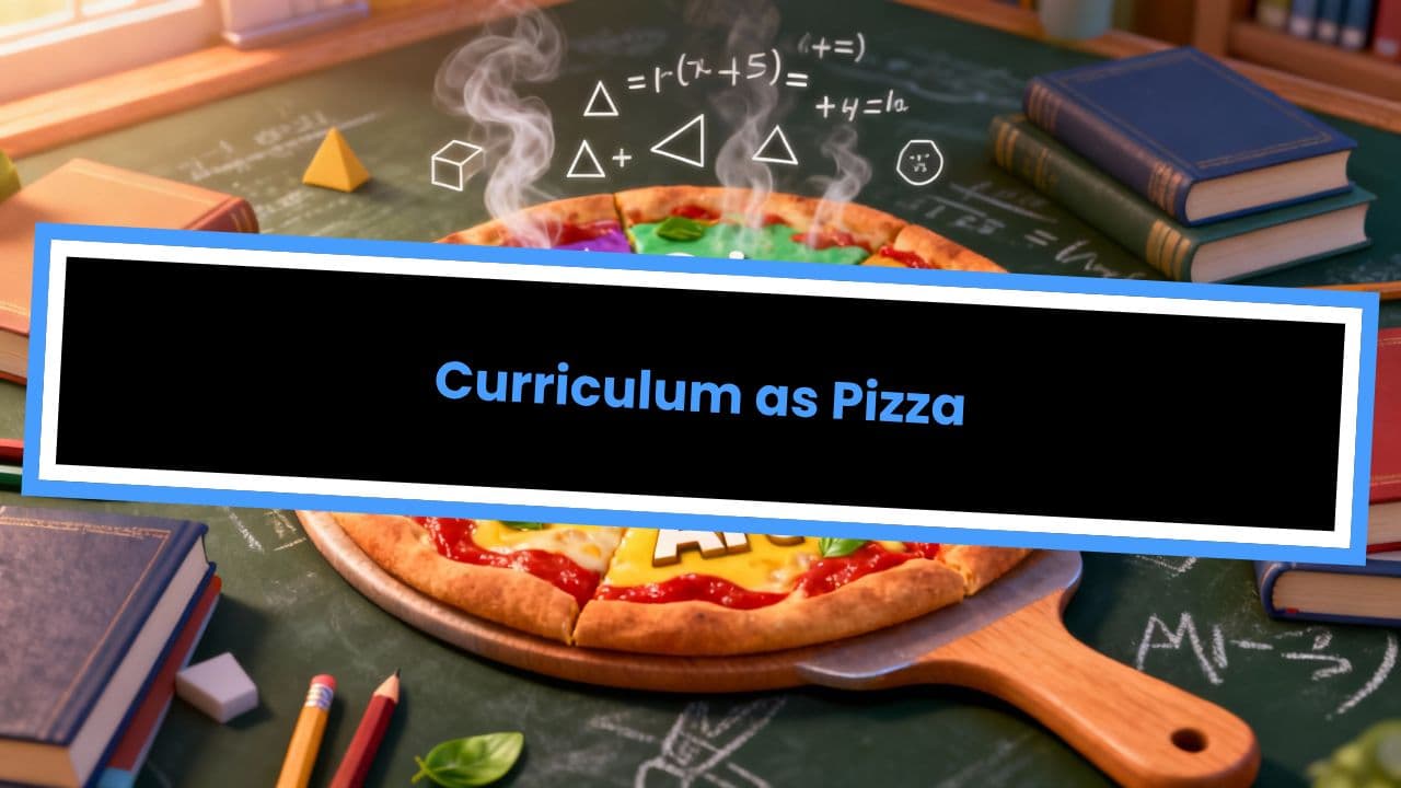 Curriculum as Pizza