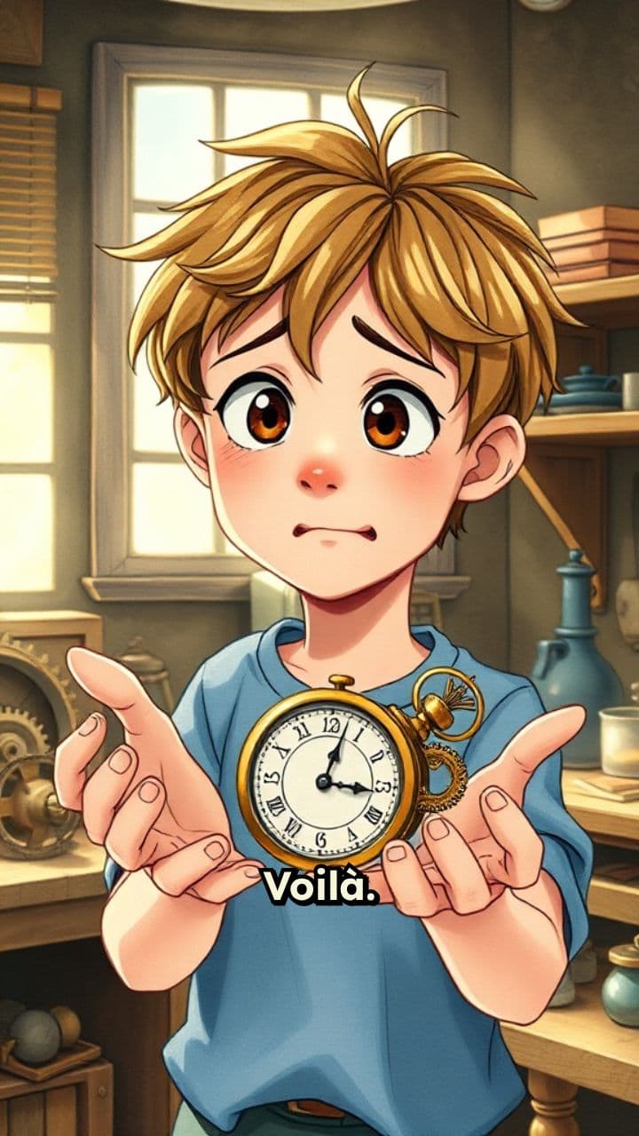 Dépêche-toi et reste calme