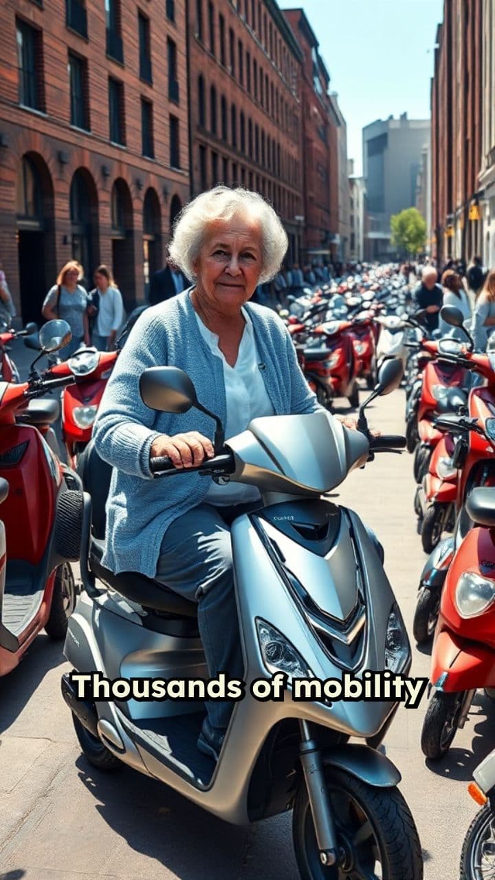 Mobility Scooter Parking Rules Ignored