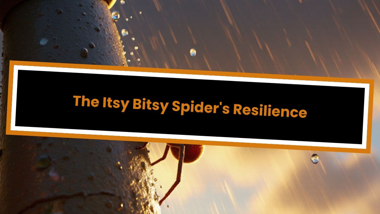 The Itsy Bitsy Spider's Resilience