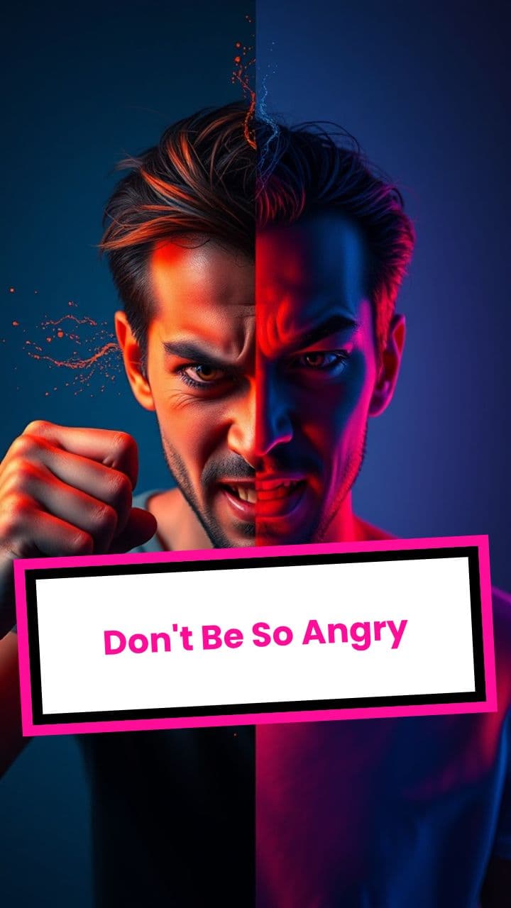 Don't Be So Angry